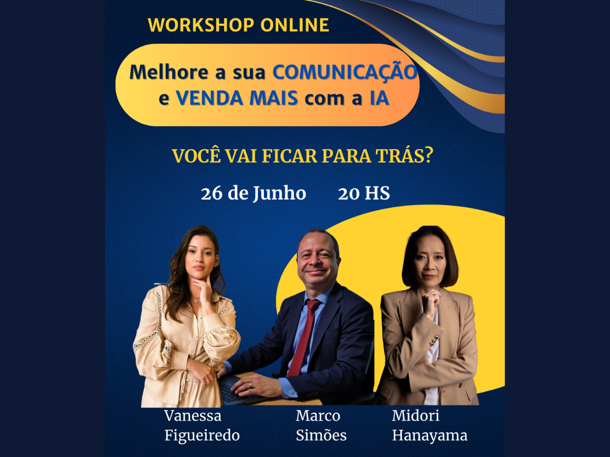 Workshop Melhore a sua Comunicação e Venda mais com IA